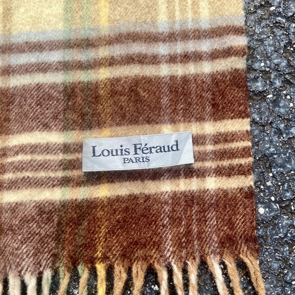 Vintage Louis Feraud Cashmere Scarf